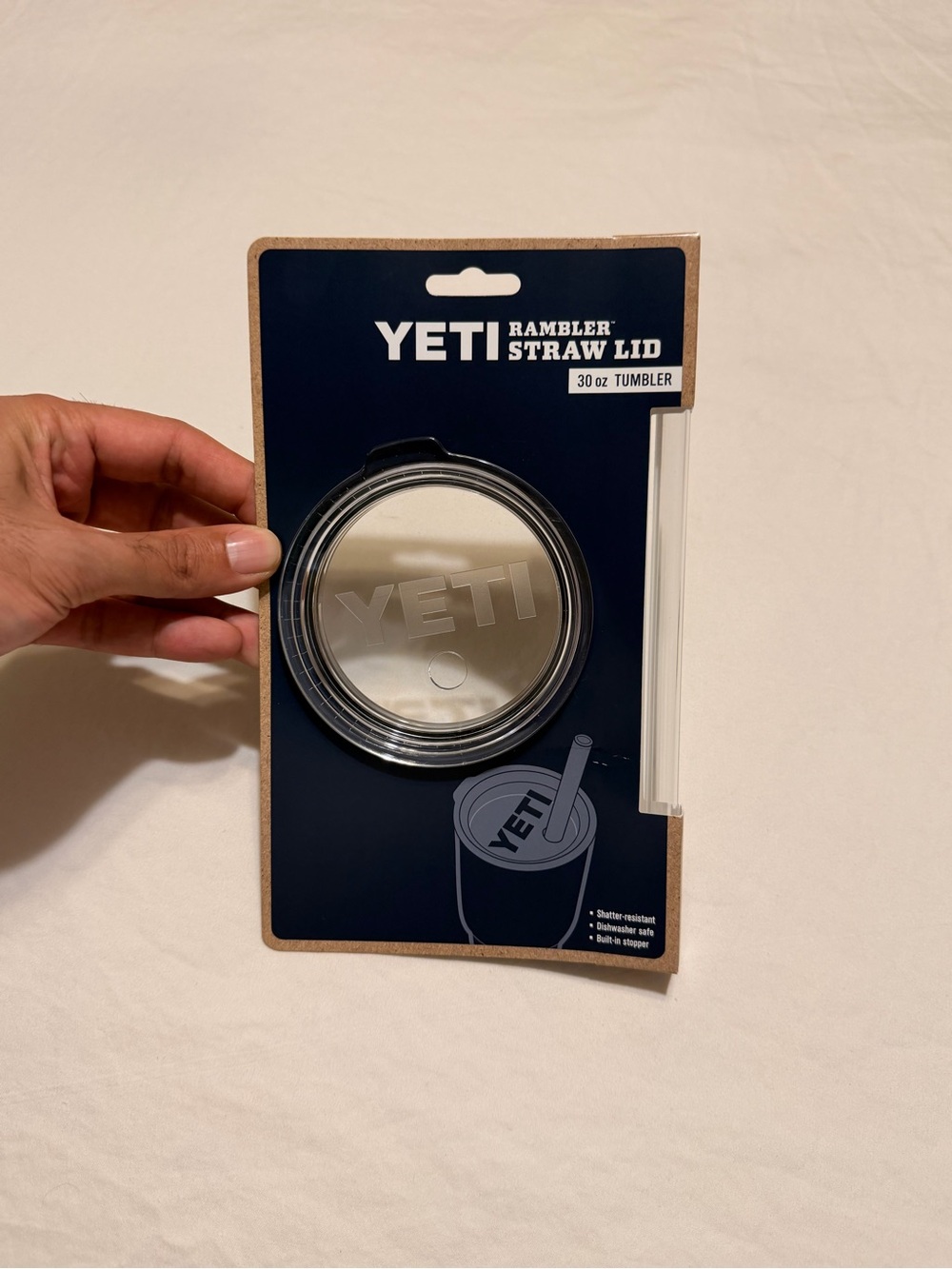 Yeti Rambler Straw Lid in Clear for 30 Oz Tumblers